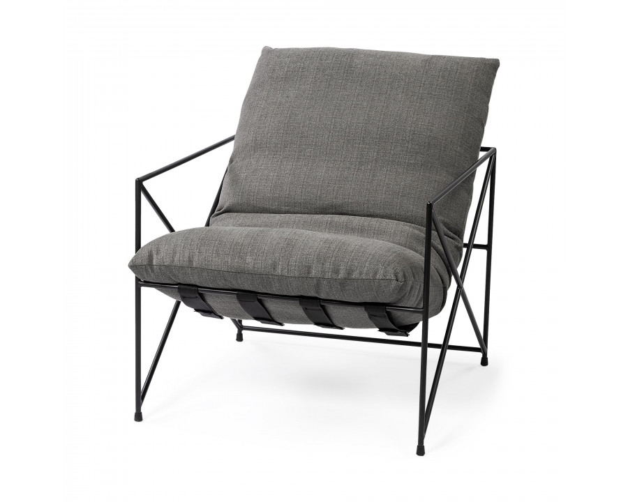 Mercana Leonidas Accent Chair - Gray