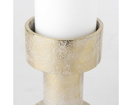 Mercana Bolton Metal Table Candle Holders - Gold