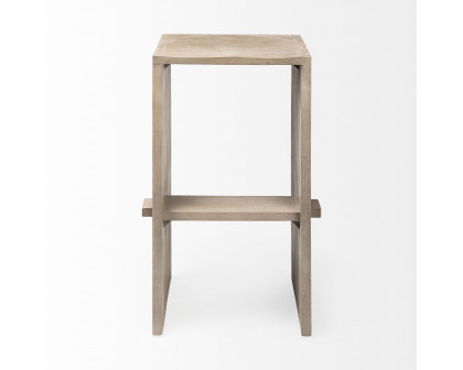 Mercana Aida 30" Counter Stool - Light Gray