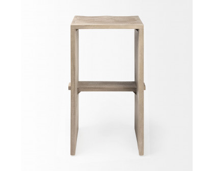 Mercana Aida 30" Counter Stool - Light Gray