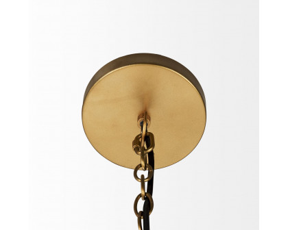 Mercana Campanile Whicker Pendant Light - Brown