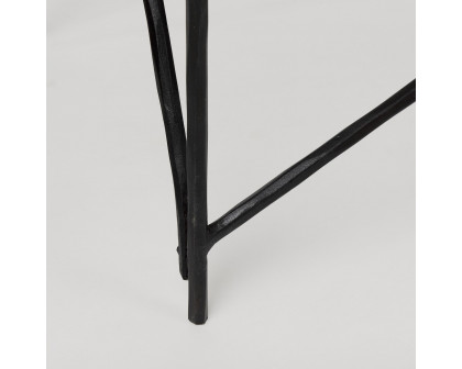 Mercana - Lorlei Console Table with Black Iron Base