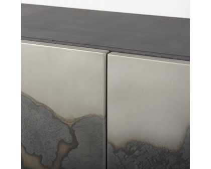 Mercana Roxdale Sideboard - Acid Wash, Metal