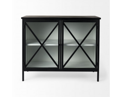 Mercana - Aurelia Two Door Glass Cabinet