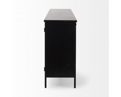 Mercana Aurelia Sideboard - Black/White, Metal