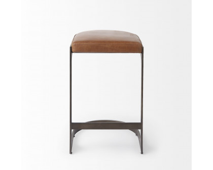 Mercana Tyson 28" Counter Stool - Brown