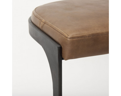 Mercana Tyson 28" Counter Stool - Brown