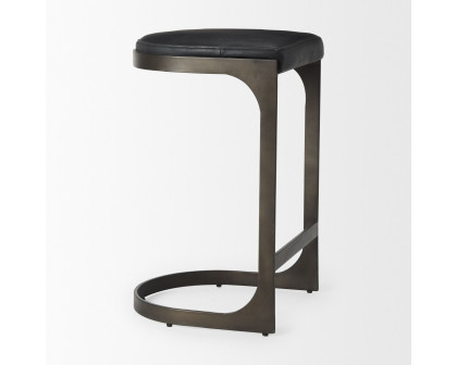 Mercana Tyson 28" Counter Stool - Black