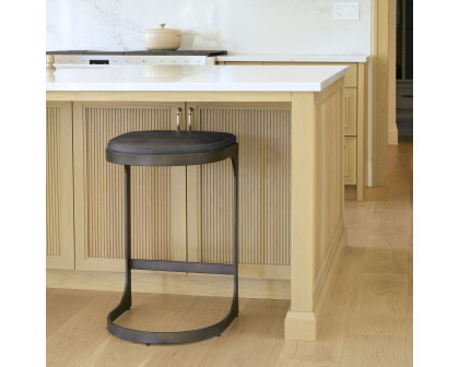 Mercana Tyson 28" Counter Stool - Black