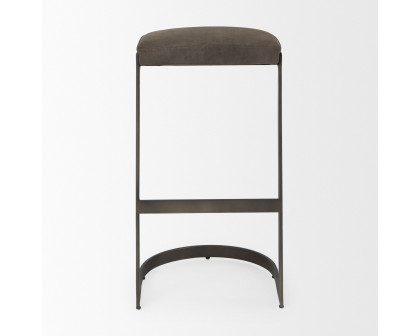 Mercana Tyson 31" Counter Stool - Brown/Gray