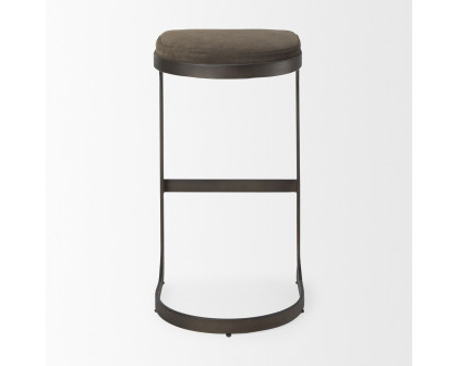 Mercana Tyson 31" Counter Stool - Brown/Gray