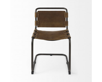 Mercana Berbick Dining Chair - Brown