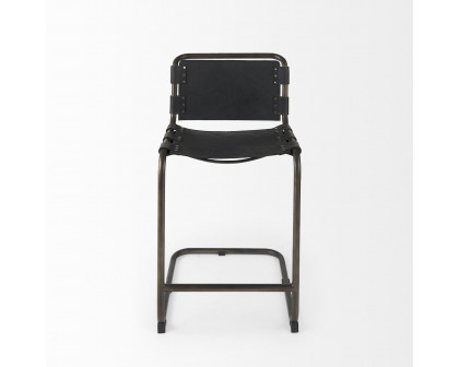 Mercana Berbick 38" Counter Stool - Black