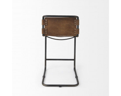 Mercana Berbick 38" Counter Stool - Brown