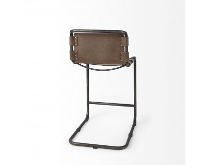 Mercana Berbick 38" Counter Stool - Brown