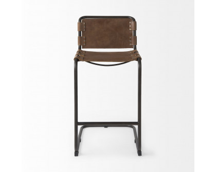 Mercana Berbick 43" Counter Stool - Brown