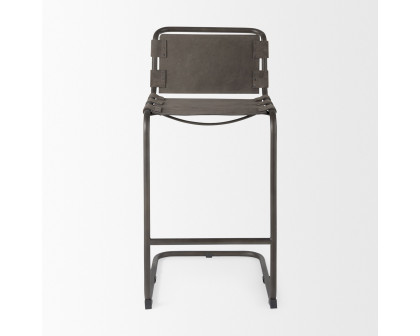 Mercana Berbick 43" Counter Stool - Brown/Gray