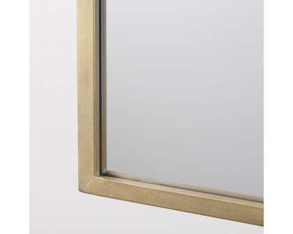 Mercana Giovanna Pointed Arch Vanity Mirror - Gold