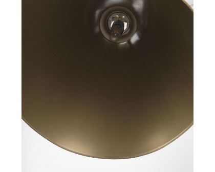 Mercana Fenton Pendant Light with Gold Accents - Gold