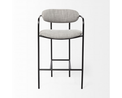 Mercana Parker 36" Counter Stool - Gray/Black