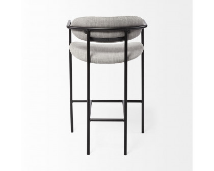 Mercana Parker 36" Counter Stool - Gray/Black