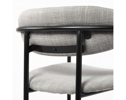 Mercana Parker 36" Counter Stool - Gray/Black