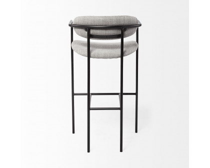 Mercana Parker 40" Counter Stool - Gray/Black