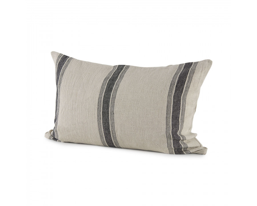 Mercana - Hattie Fabric Striped Decorative Pillow Cover