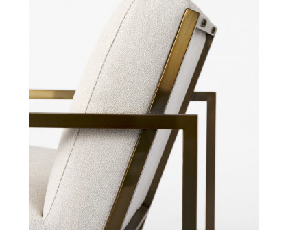 Mercana Armelle Accent Chair - Cream