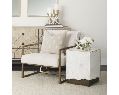 Mercana Armelle Accent Chair - Cream