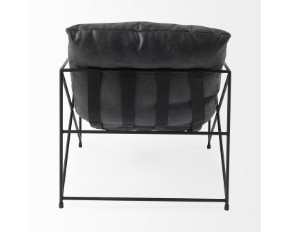 Mercana Leonidas Accent Chair - Black