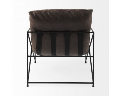 Mercana Leonidas Accent Chair - Brown