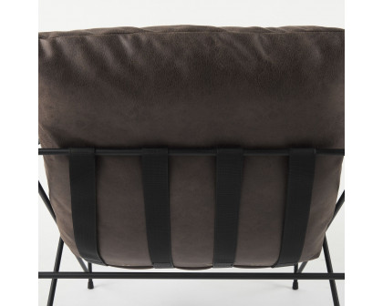 Mercana Leonidas Accent Chair - Brown