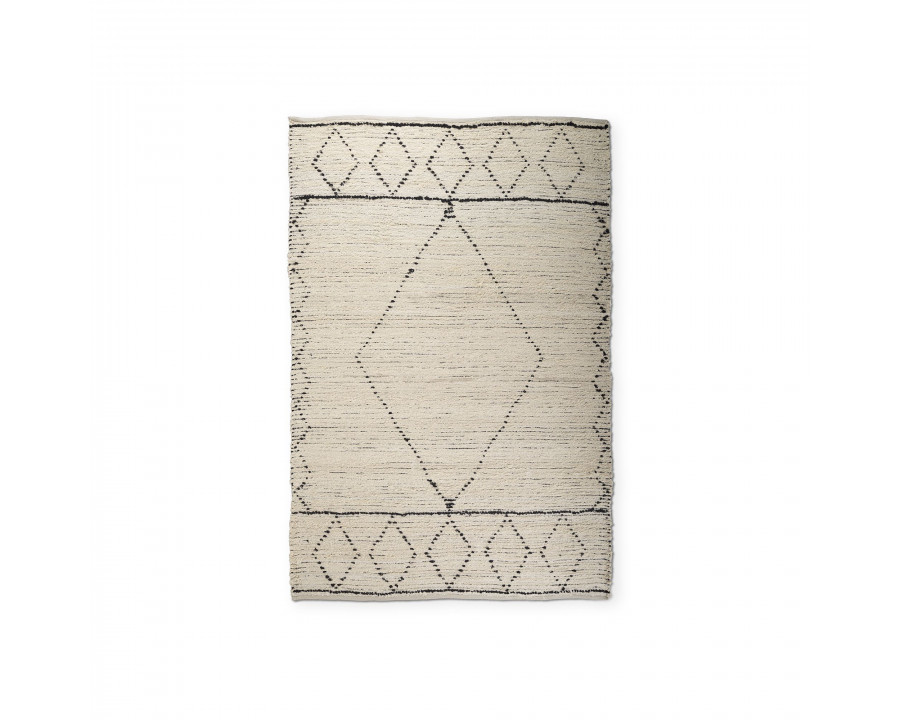 Mercana Calvert 5x8 Rug - Gray, Cotton