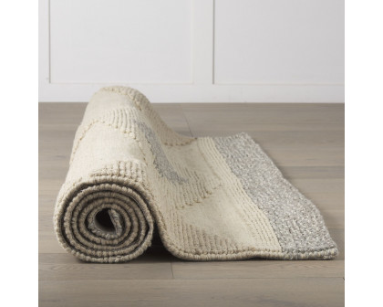 Mercana Emory 8x10 Rug - Beige/Gray, Wool