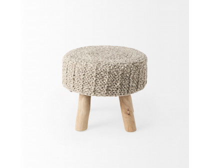 Mercana Bina 4 Legged Stool - Taupe