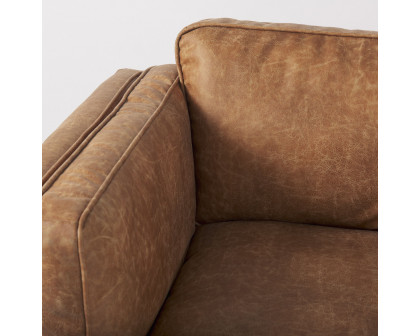 Mercana Brooks Accent Chair - Cognac