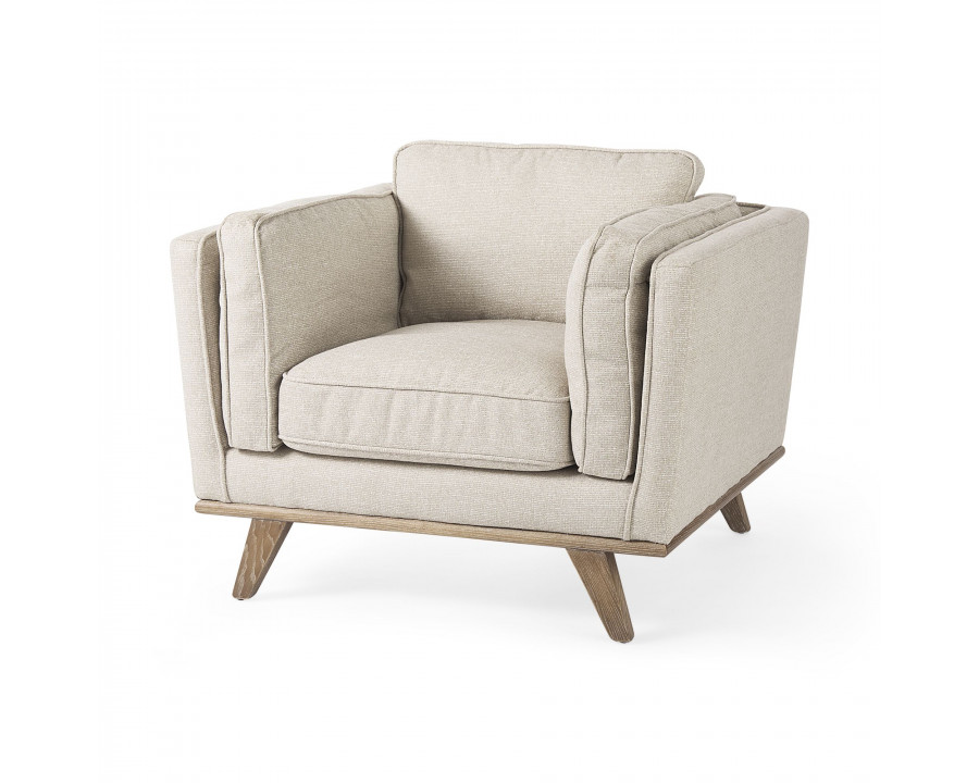 Mercana Brooks Accent Chair - Cream