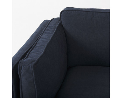 Mercana Brooks Accent Chair - Navy Blue