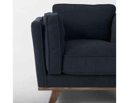 Mercana Brooks Accent Chair - Navy Blue