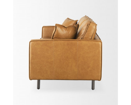 Mercana - D'Arcy 2 Seater Sofa in Tan, Leather