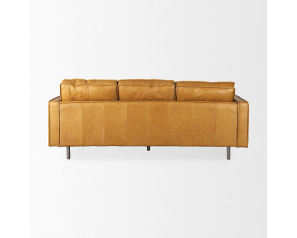 Mercana - D'Arcy 2 Seater Sofa in Tan, Leather