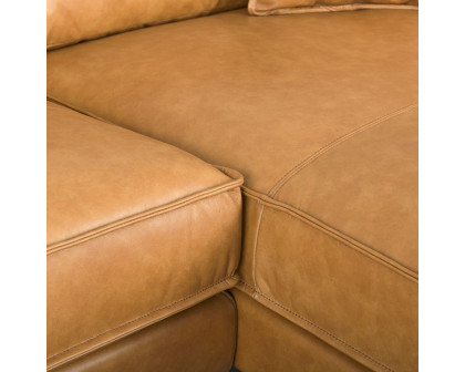 Mercana D'Arcy Right Chaise Sectional - Tan