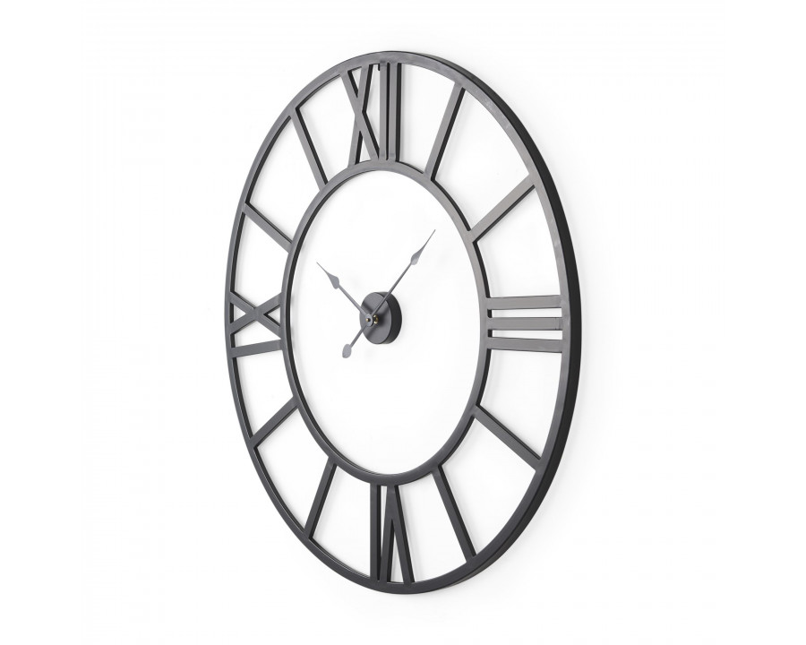 Mercana - Stoke Round Iron Wall Clock