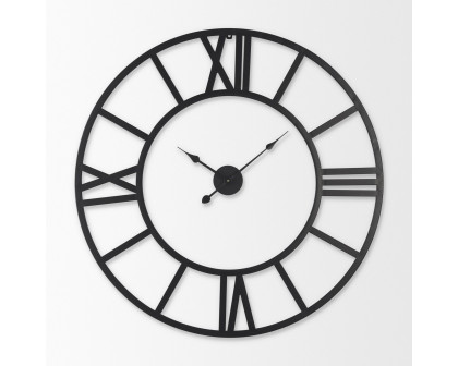 Mercana - Stoke Round Iron Wall Clock