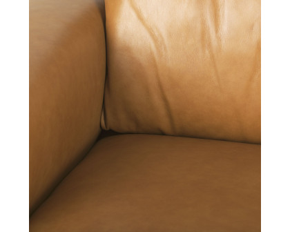 Mercana - Cedrick 2 Seater Sofa in Tan, Leather