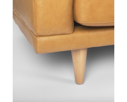 Mercana - Cedrick 2 Seater Sofa in Tan, Leather