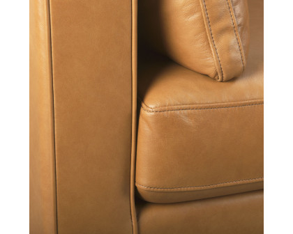 Mercana - Elton 2 Seater Sofa in Tan, Leather