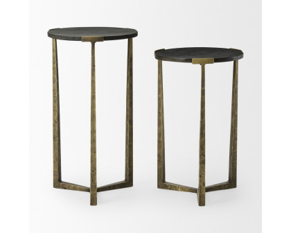 Mercana Atticus Accent Table (Set of 2) - Black