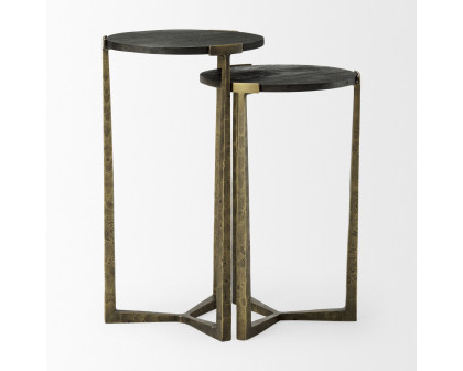 Mercana Atticus Accent Table (Set of 2) - Black